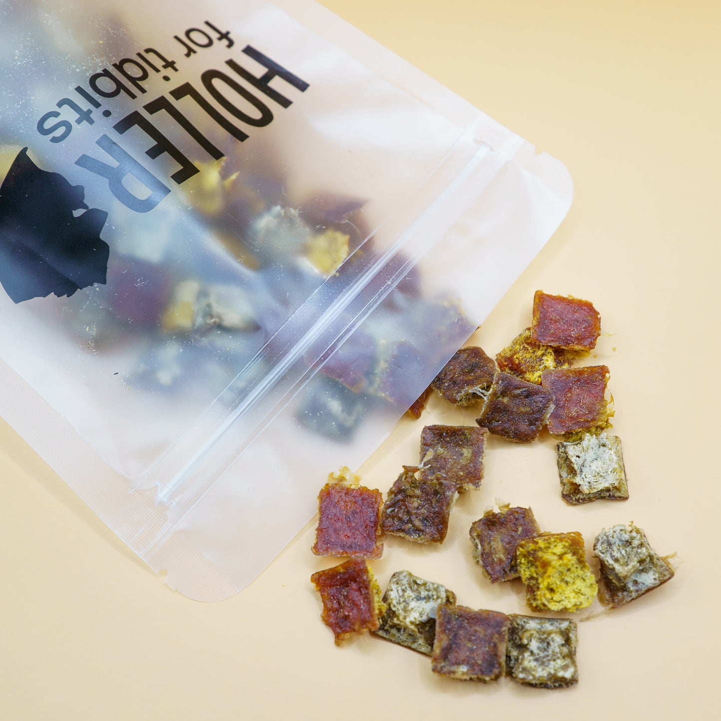 Pumpkin and Brussels Sprouts Pork Bites (Dehydrated)