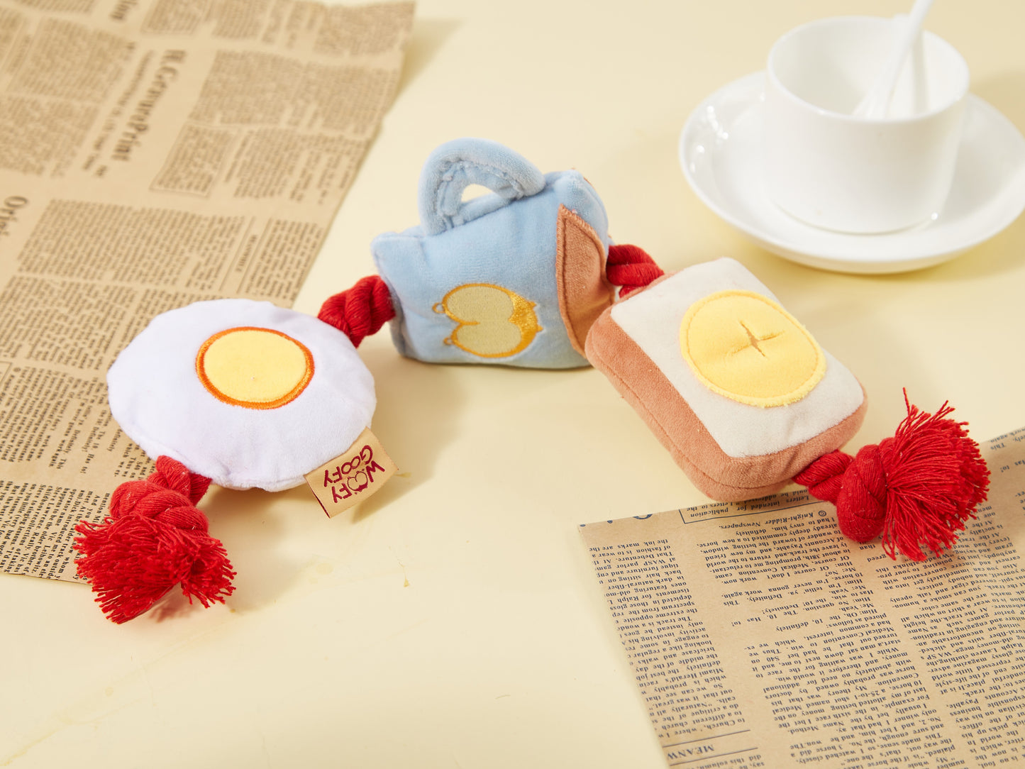 Breakfast With Me Tug Plush