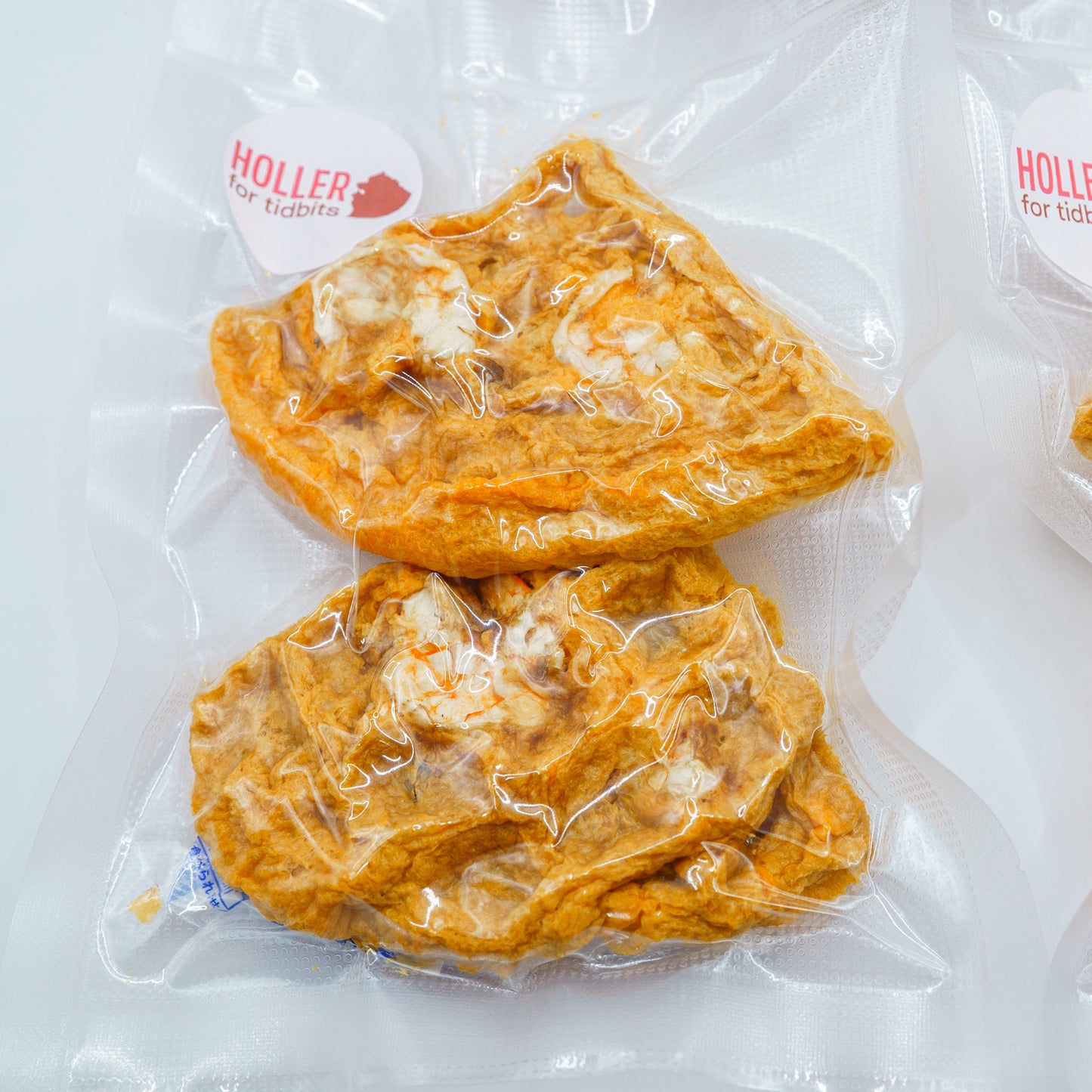 Prawn Omelette (waffle shape)