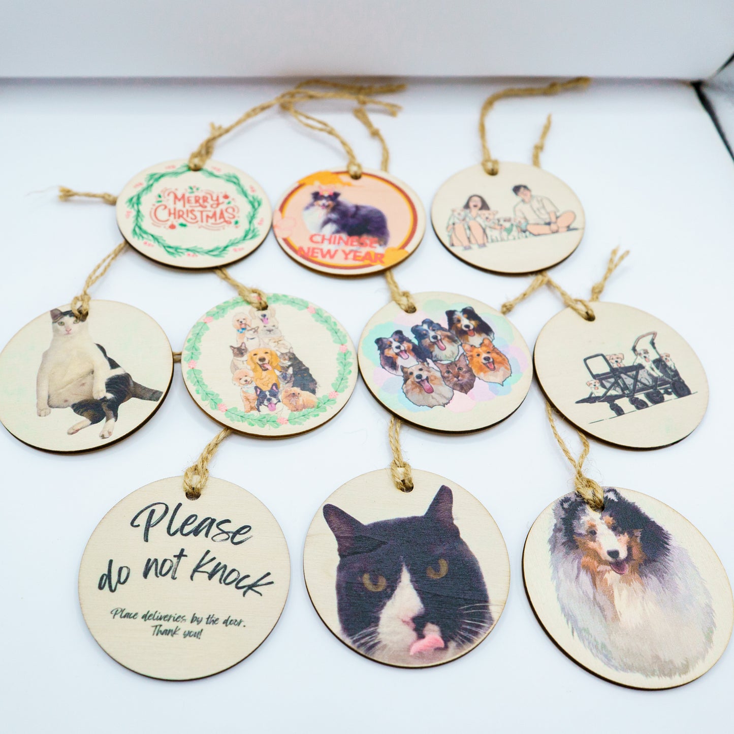 Wooden Ornament (add on promo price)