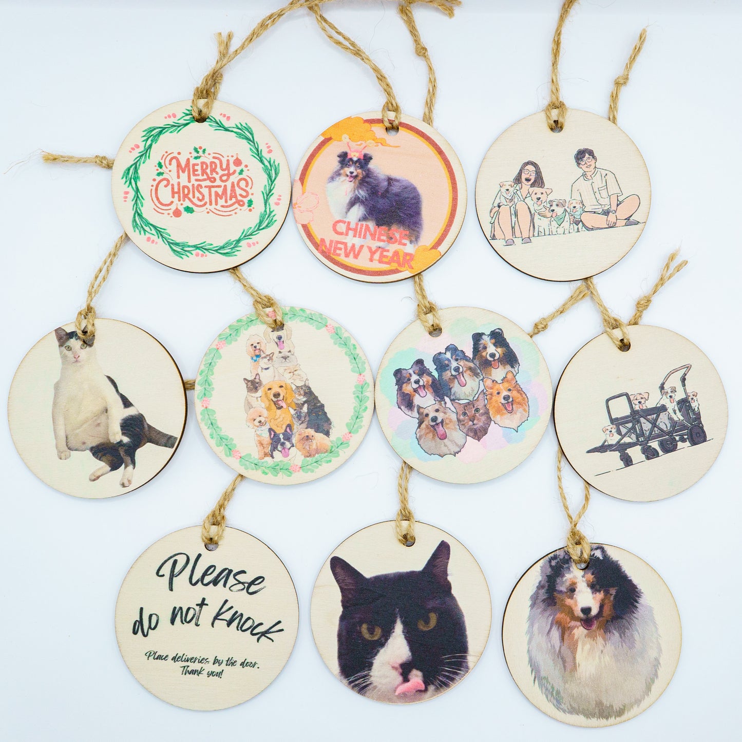 Wooden Ornament (add on promo price)